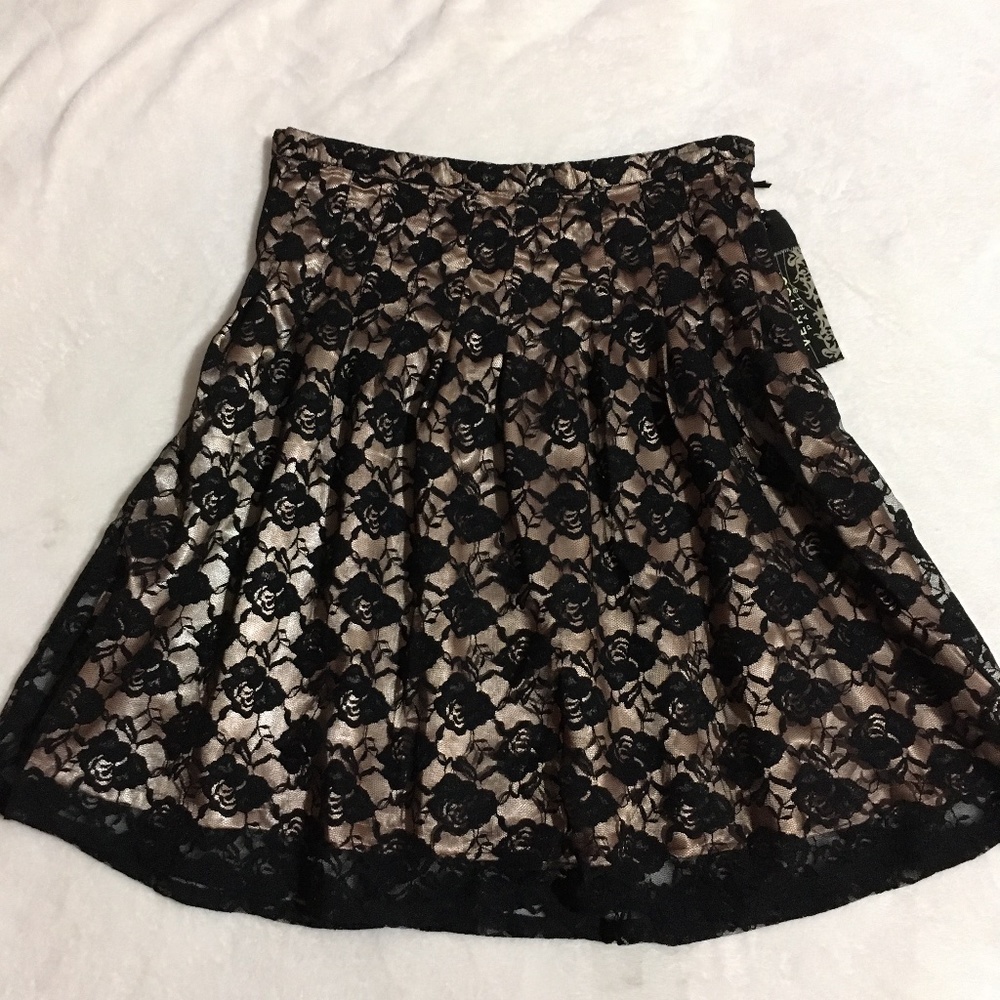 Vertigo Paris Black Lace Skirt